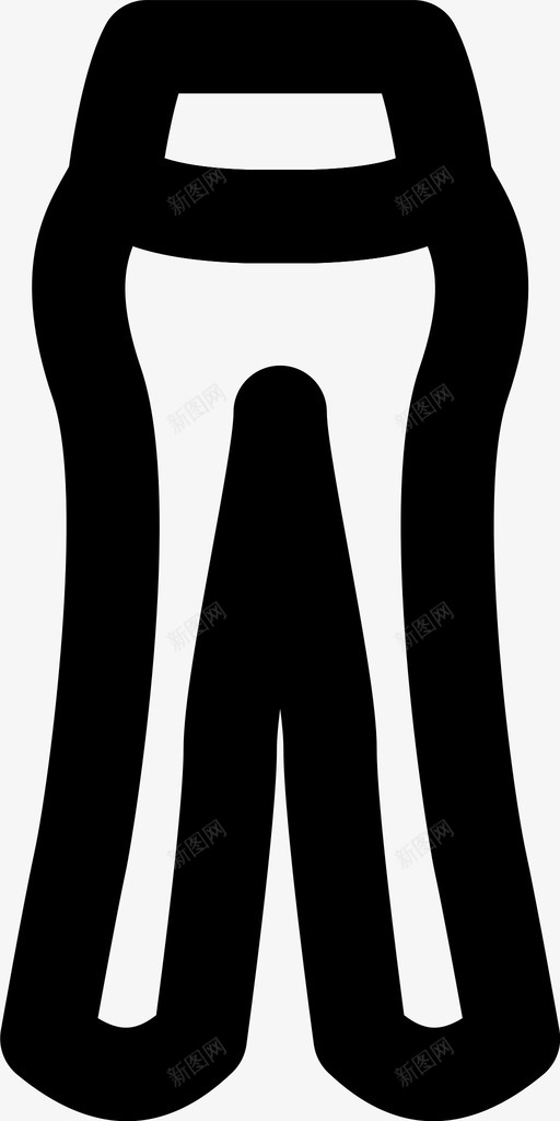 喇叭裤衣服时尚图标svg_新图网 https://ixintu.com 史玛克丝女装md大纲 喇叭裤 女人 时尚 衣服