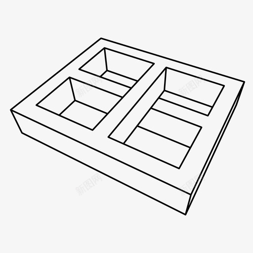 视错觉不可能知觉图标svg_新图网 https://ixintu.com 不可能 技巧 知觉 视觉效果 视错觉