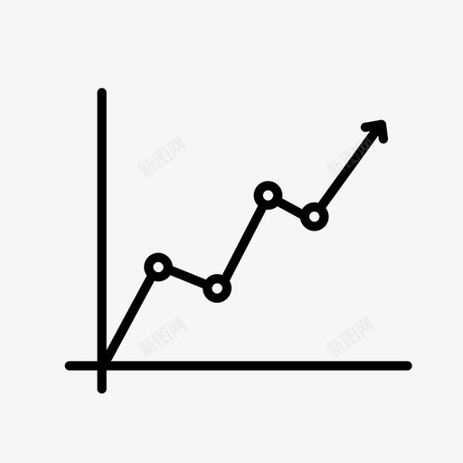 图表折线图进度图标svg_新图网 https://ixintu.com 图表 必要性 折线图 报告 进度