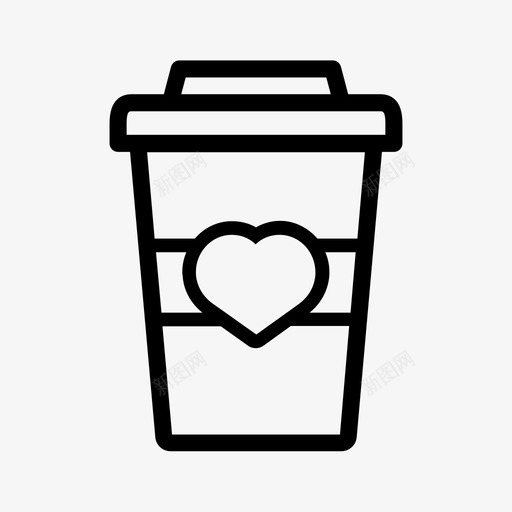 咖啡爱好者咖啡馆咖啡杯图标svg_新图网 https://ixintu.com 咖啡杯 咖啡爱好者 咖啡馆 杂烩风格