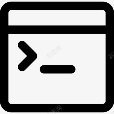 窗口标牌通用界面的网页编程代码图标图标