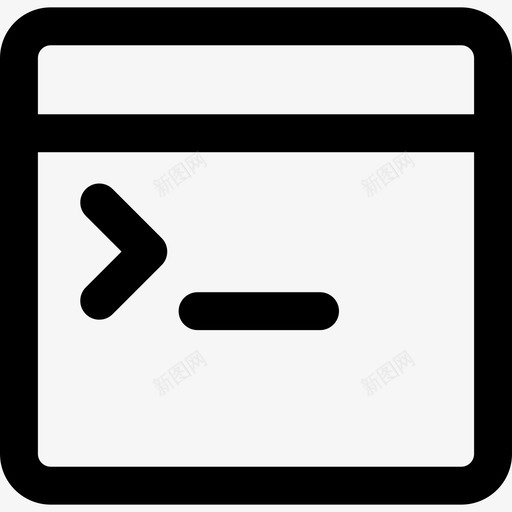 窗口标牌通用界面的网页编程代码图标svg_新图网 https://ixintu.com 标牌 窗口 通用界面的网页编程代码