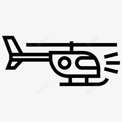 直升机飞机车辆图标svg_新图网 https://ixintu.com 直升机 直升机车辆 车辆 飞机