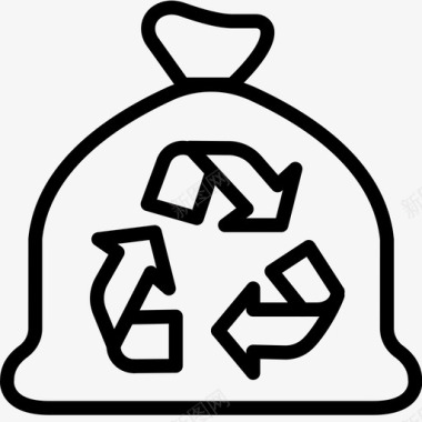 回收垃圾生态工业图标图标