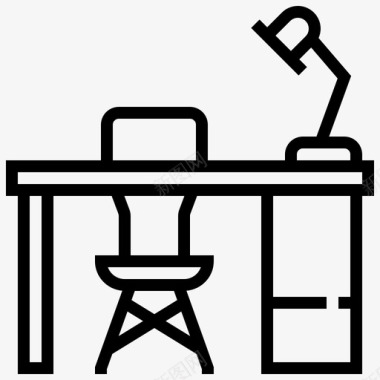 桌子教育知识图标图标