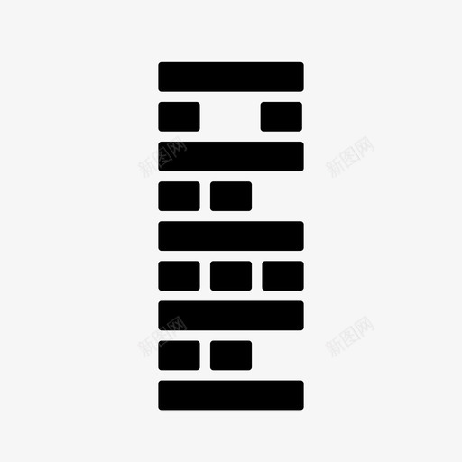 简加棋盘游戏图标svg_新图网 https://ixintu.com 塔楼 棋盘 游戏 简加