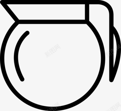 咖啡壶饮料咖啡图标图标