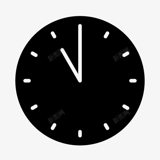十一点钟小时时间图标svg_新图网 https://ixintu.com 十一点钟 小时 时钟 时间