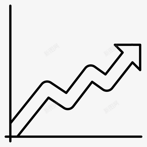 成功图表增长图标svg_新图网 https://ixintu.com 信息图形元素行 图表 增长 成功 报告