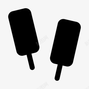 冰淇淋棒棒糖甜甜的图标图标