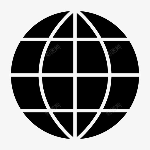 全球地球地图图标svg_新图网 https://ixintu.com 世界 全球 地图 地球 旅行 网络