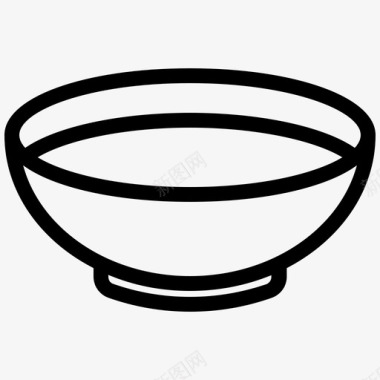 碗晚餐液体图标图标