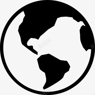 地球世界图标图标
