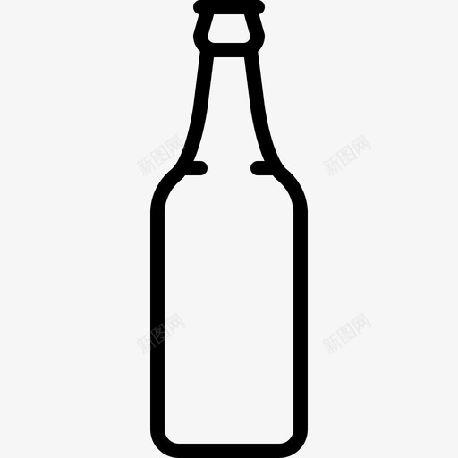 啤酒瓶饮料酒吧图标svg_新图网 https://ixintu.com 啤酒瓶 美味的瓶子 酒吧 酒馆 饮料