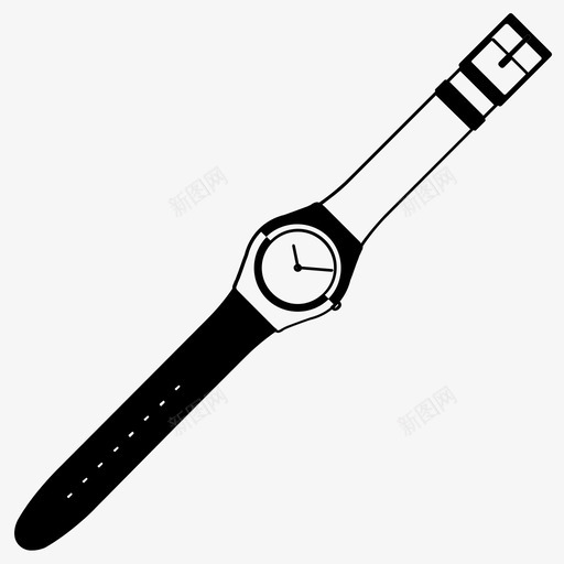 半色调腕表swatchtime图标svg_新图网 https://ixintu.com swatch time 半色调腕表 腕表