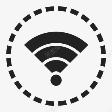wifi连接数据图标图标