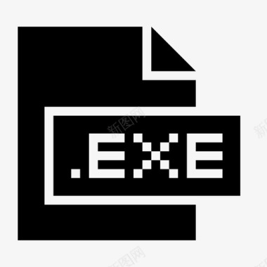 exe扩展名文件图标图标