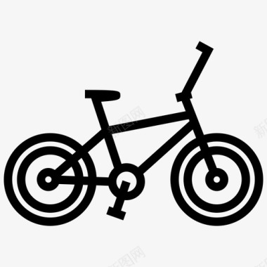 bmx自行车车辆图标图标