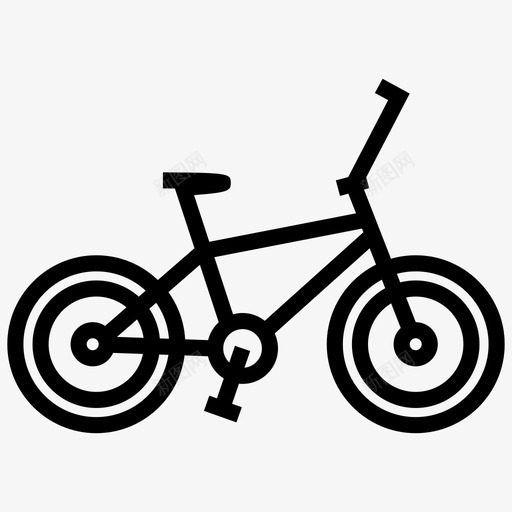 bmx自行车车辆图标svg_新图网 https://ixintu.com bmx bmx车辆 自行车 车辆