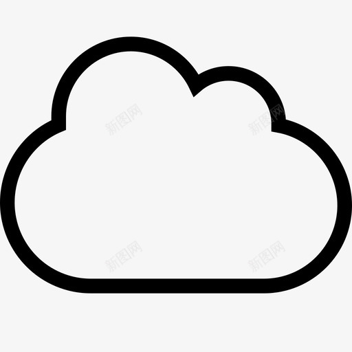 云数据主机图标svg_新图网 https://ixintu.com 主机 云 存储 数据 服务器 通用ui线图标