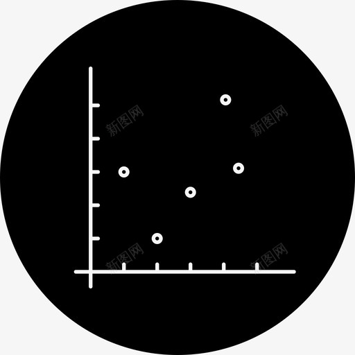 图表分析点图标svg_新图网 https://ixintu.com 信息图表元素差异圆线 分析 图表 报表 点