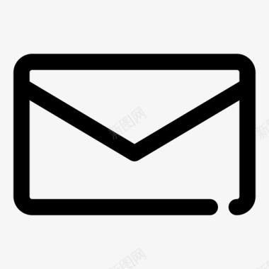 电子邮件未读关闭电子邮件信件图标图标
