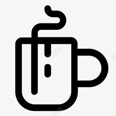 一杯茶咖啡饮料图标图标