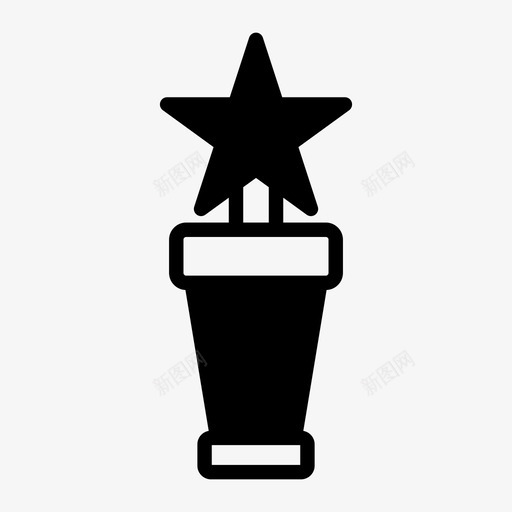 电影奖杯电影明星图标svg_新图网 https://ixintu.com 明星 电影 电影奖杯 电影收藏
