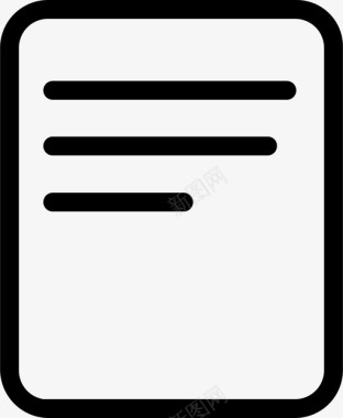 文件合同信件图标图标