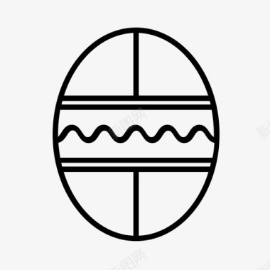 复活节彩蛋巧克力复活节装饰图标图标