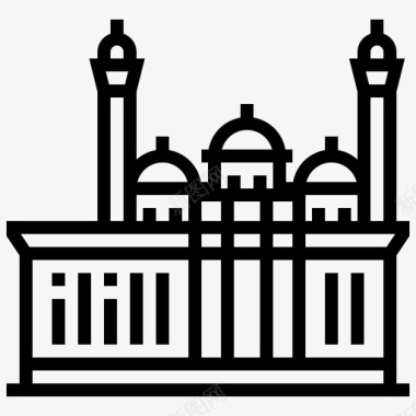 bibiheybat清真寺bibiheybat清真寺建筑图标图标