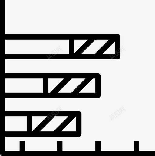 条形图业务图表和图表3图标svg_新图网 https://ixintu.com 业务 图表和图表3 条形图