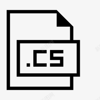 cs文件扩展名格式图标图标