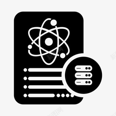 科学文献服务器数据笔记图标图标