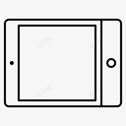 平板电脑设备ipad图标svg_新图网 https://ixintu.com ipad 平板电脑 设备 设备响应式网络概要