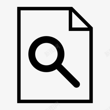 搜索文档文件图标图标