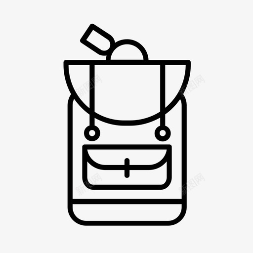 背包机场包图标svg_新图网 https://ixintu.com 包 托运行李 机场 背包 行李 随身携带