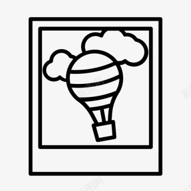热气球图像照片图标图标