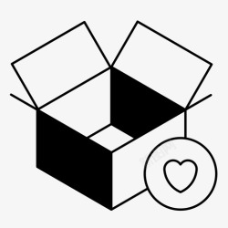 添加储存移动盒子添加到列表送货图标高清图片