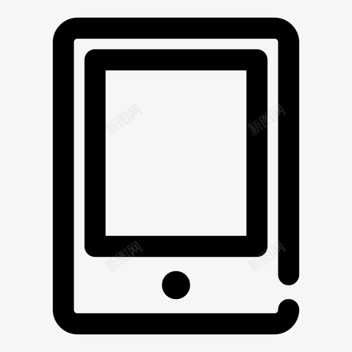 平板电脑电子产品小工具图标svg_新图网 https://ixintu.com ipad pc 小工具 平板电脑 按钮粗体 电子产品