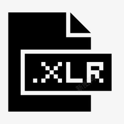 XLR卡侬卡侬卡侬扩展名文件图标高清图片