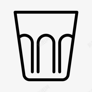 玻璃杯盘子饮料图标图标