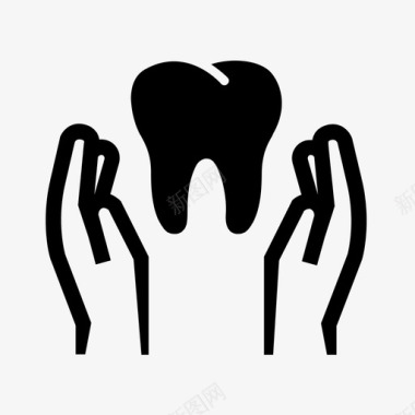 牙科护理牙科保健牙医图标图标