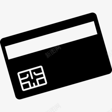 信用卡芯片支付图标图标