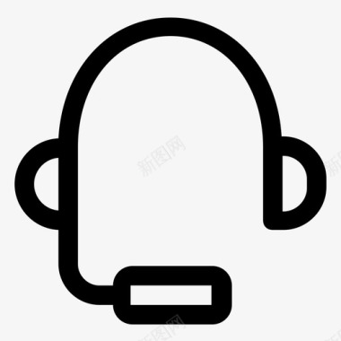 耳机配件设备图标图标