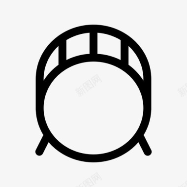 低音鼓鼓乐器图标图标
