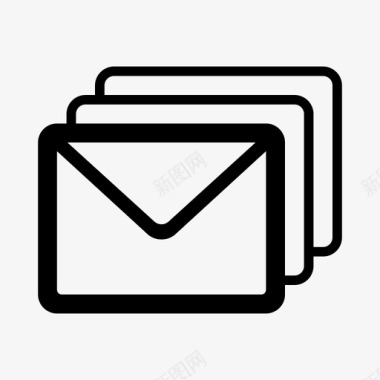 邮件邮件递送邮寄图标图标