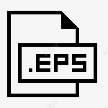 eps文件扩展名格式图标图标