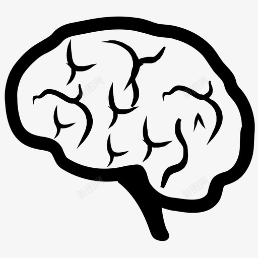 大脑头脑风暴人类图标svg_新图网 https://ixintu.com 人类 医疗保健图标 大脑 头脑风暴 神经外科 神经科学