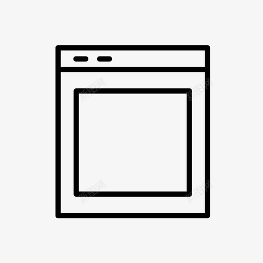 烤箱电器烹饪图标svg_新图网 https://ixintu.com 厨房 烤箱 烹饪 电器 电子